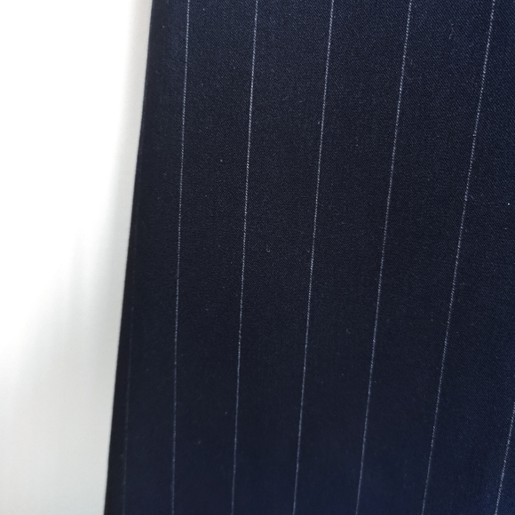 Mango Striped Navy Midi Slip Dress - Picture 4 of 4